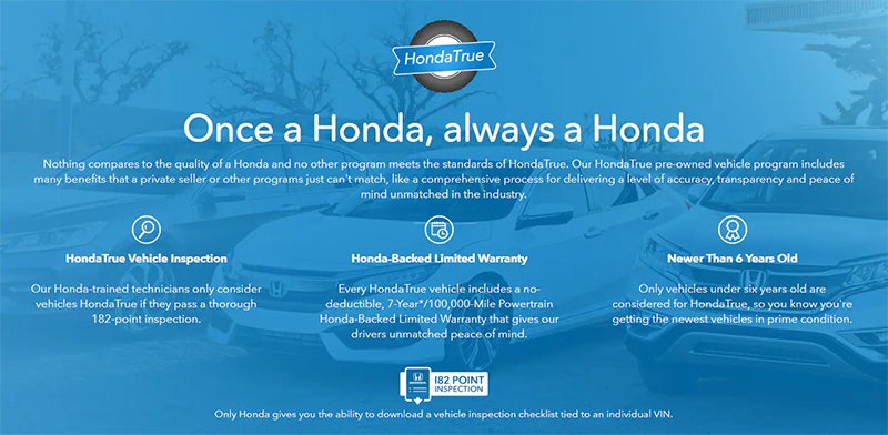 Honda True | Penske Honda Ontario in Ontario CA
