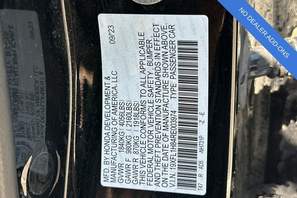 2024 Honda Civic Sport Touring