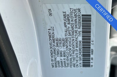 2024 Honda Civic Sport