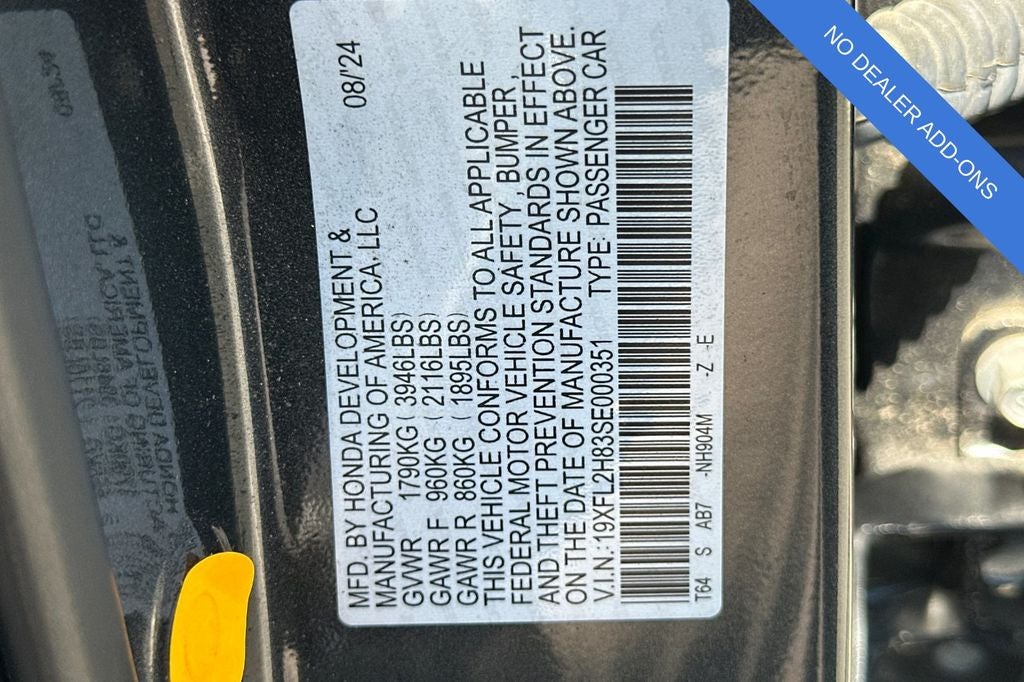 2025 Honda Civic Sport