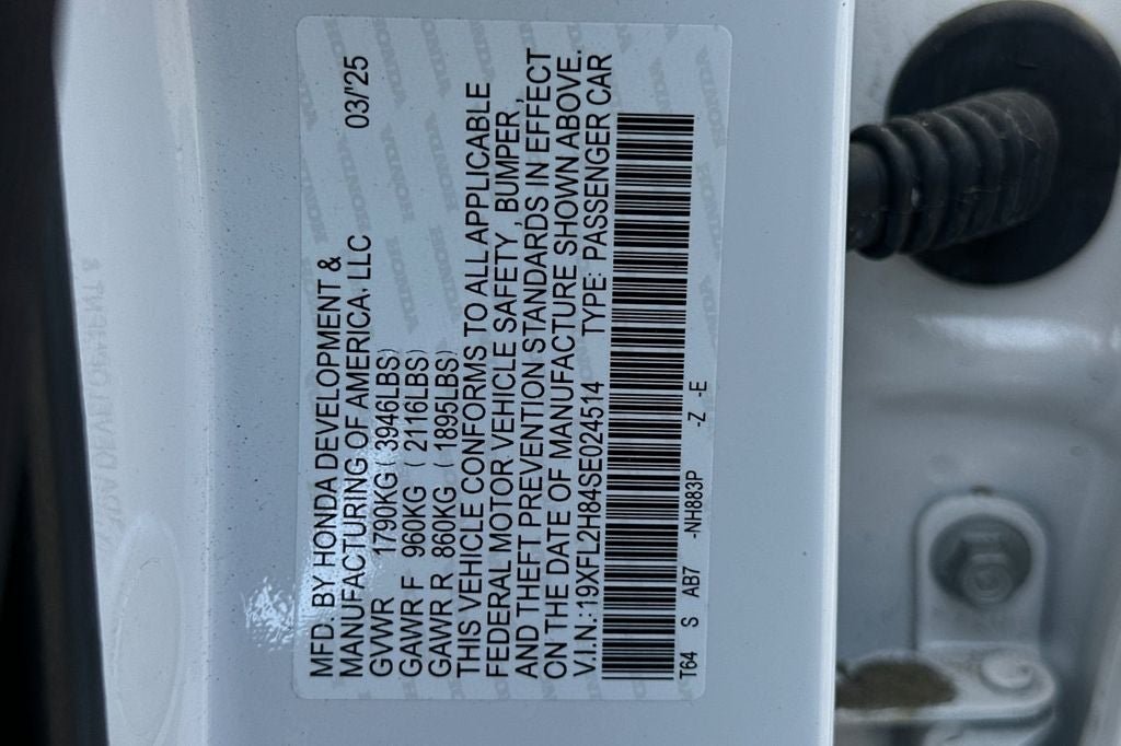 2025 Honda Civic Sport