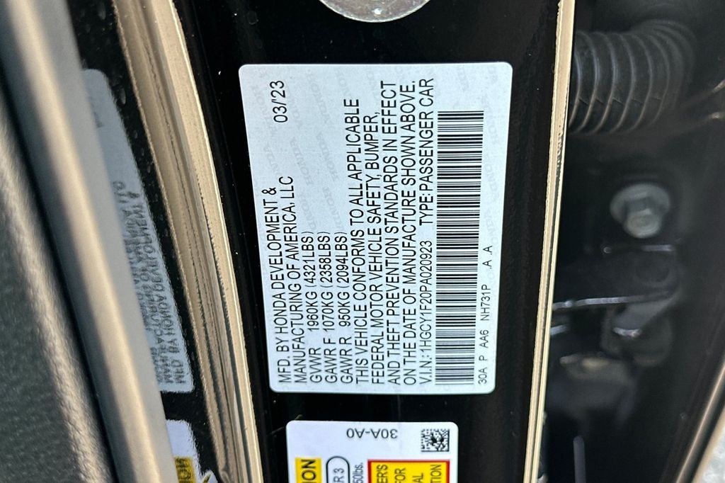 2023 Honda Accord LX