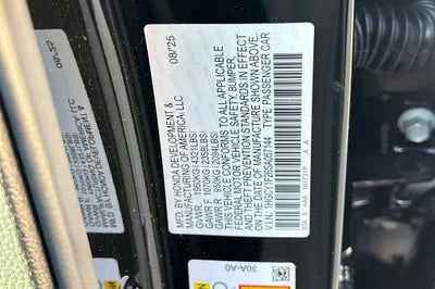 2025 Honda Accord LX