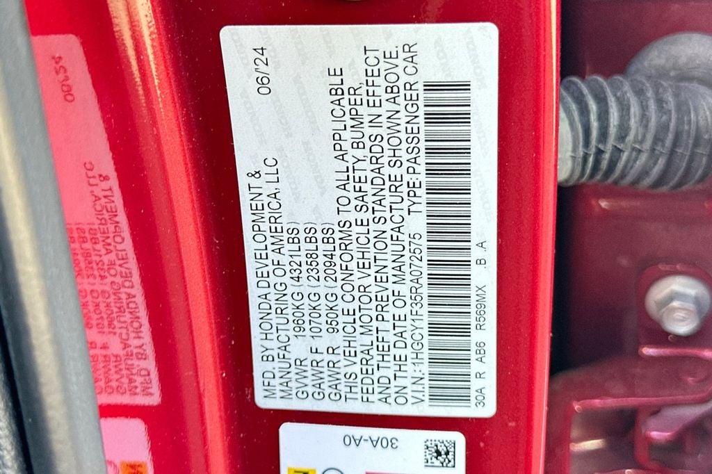 2024 Honda Accord EX