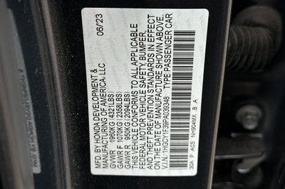2023 Honda Accord EX