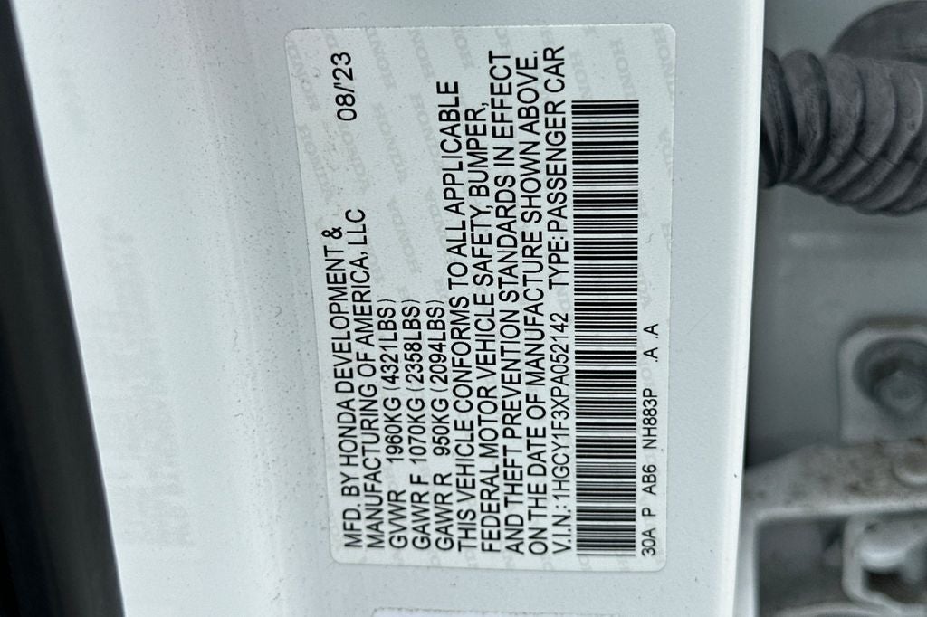 2023 Honda Accord EX