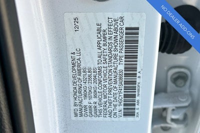 2025 Honda Accord SE