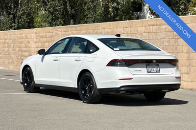 2025 Honda Accord SE