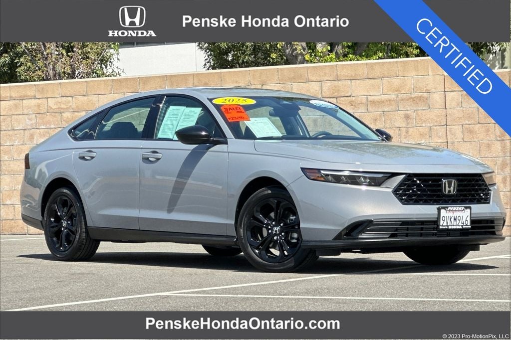 2025 Honda Accord SE