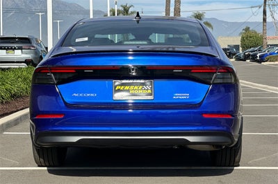 2025 Honda Accord Hybrid Sport