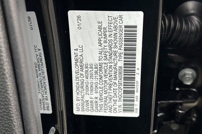 2026 Honda Accord Hybrid Sport