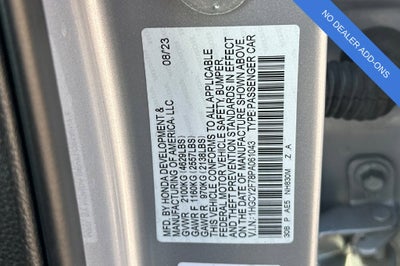 2023 Honda Accord Hybrid Sport-L