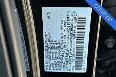 2024 Honda Accord Hybrid Touring