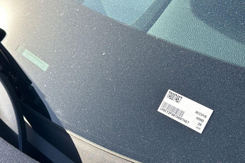 2026 Honda Accord Hybrid Touring