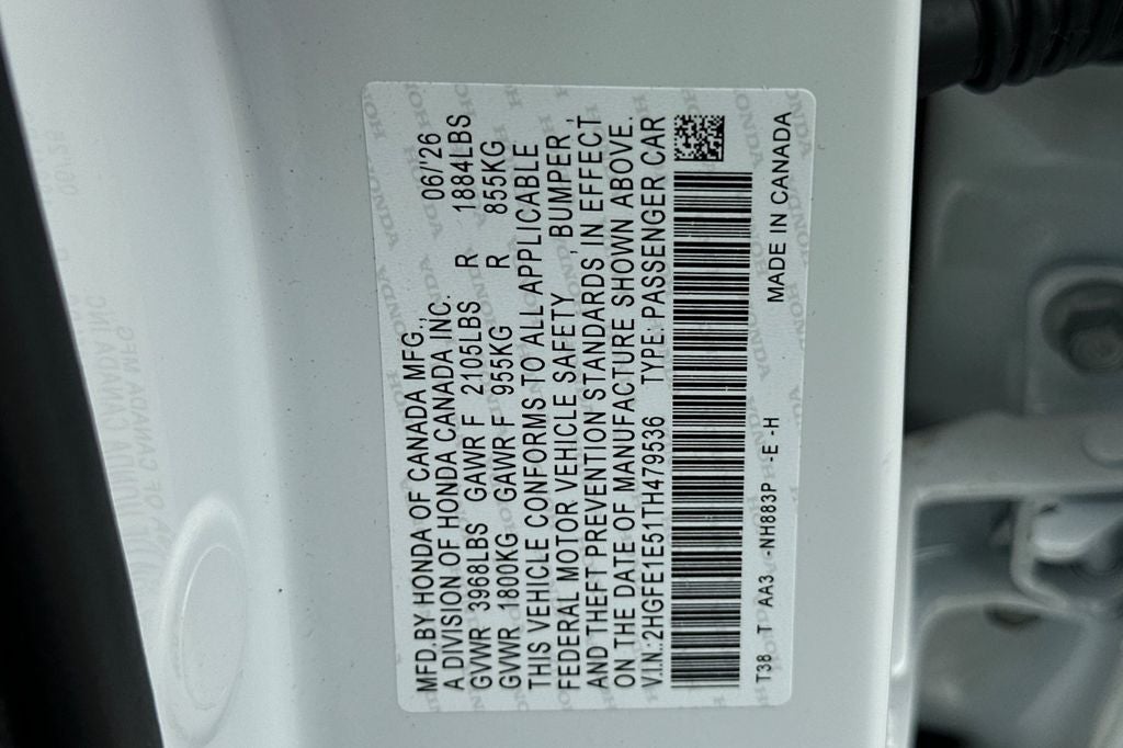 2026 Honda Civic Si Manual