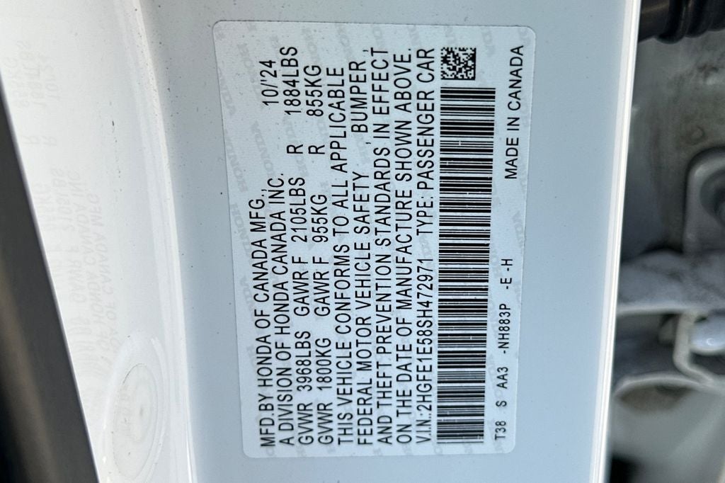 2025 Honda Civic Si Base