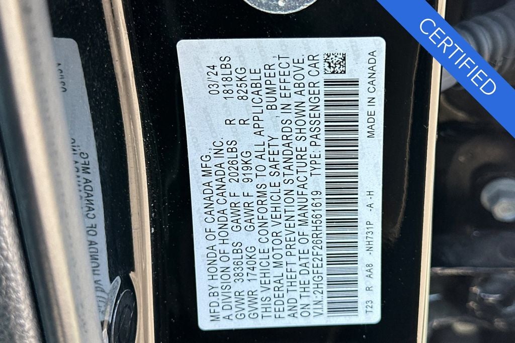 2024 Honda Civic LX