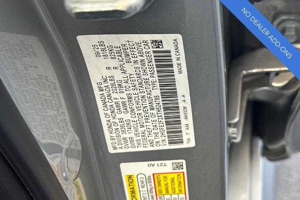 2026 Honda Civic LX