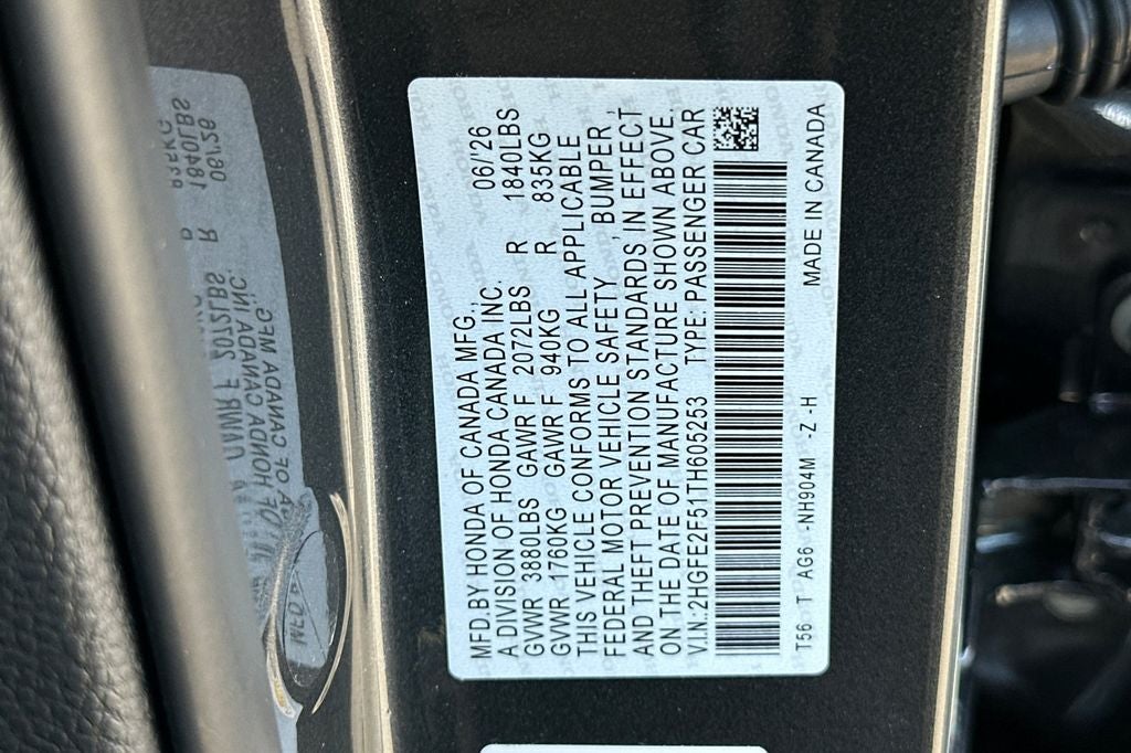 2026 Honda Civic Sport