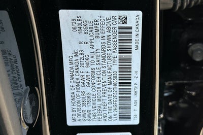 2026 Honda Civic Sport