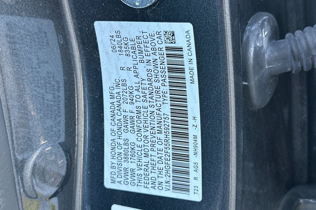 2024 Honda Civic Sport