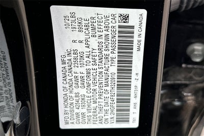 2026 Honda Civic Hybrid Sport Touring