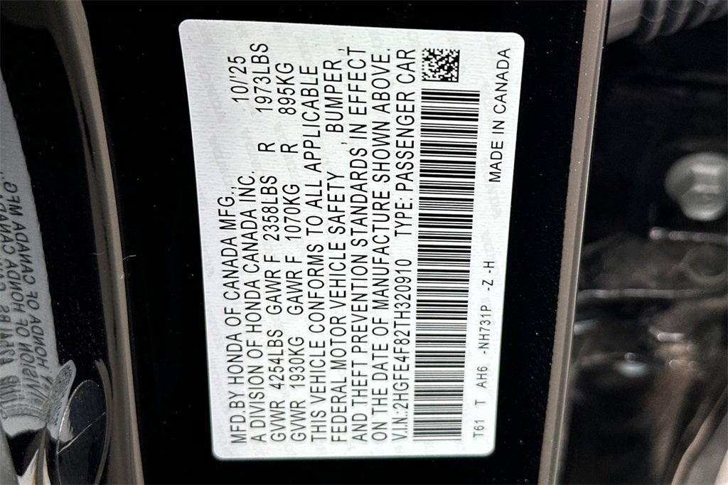 2026 Honda Civic Hybrid Sport Touring