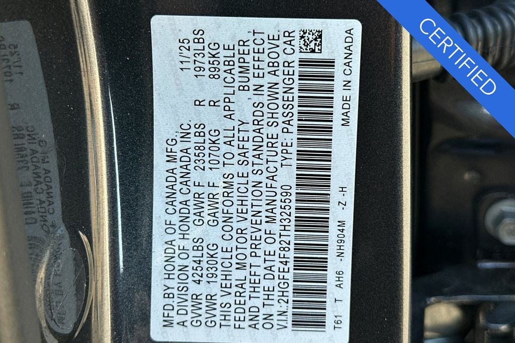 2026 Honda Civic Hybrid Sport