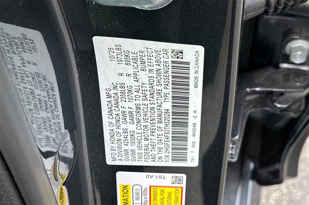 2026 Honda Civic Hybrid Sport Touring