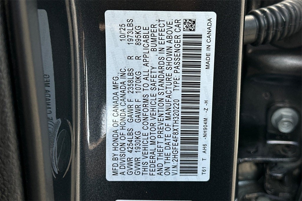 2026 Honda Civic Hybrid Sport Touring