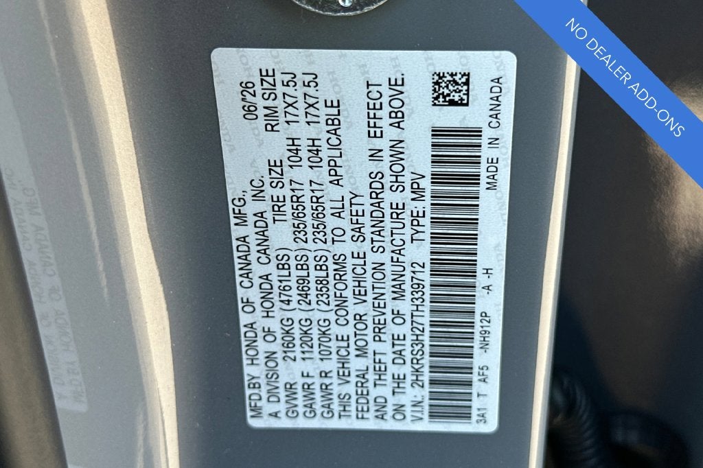 2026 Honda CR-V LX