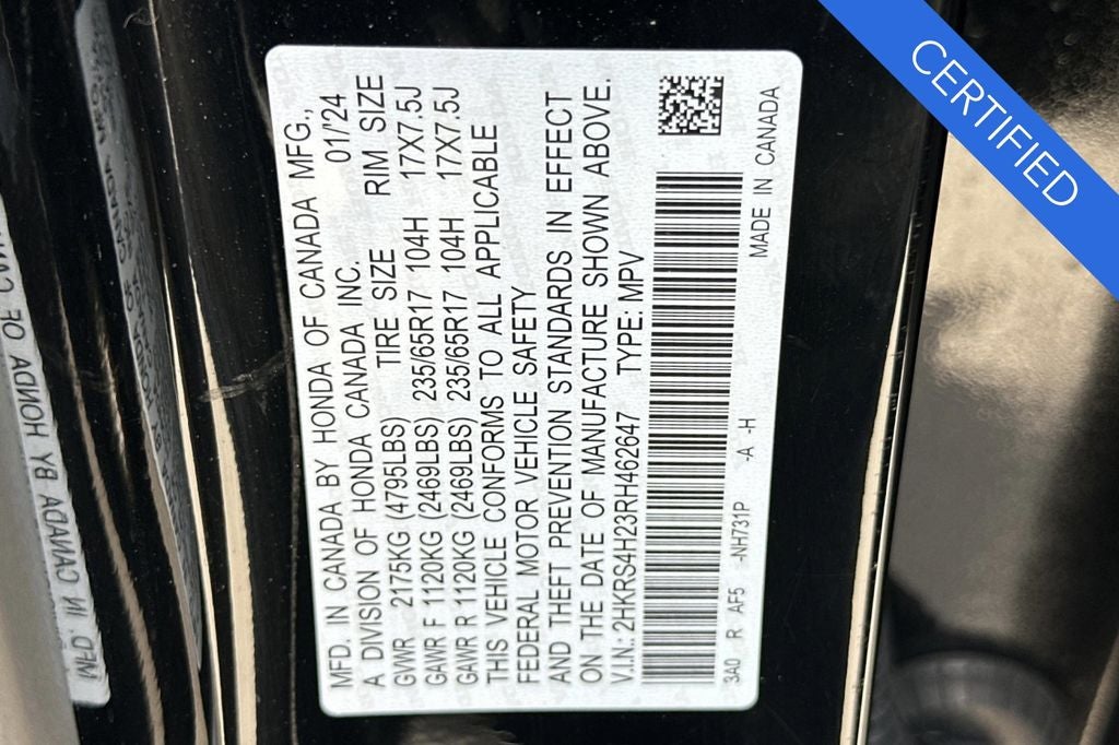 2024 Honda CR-V LX