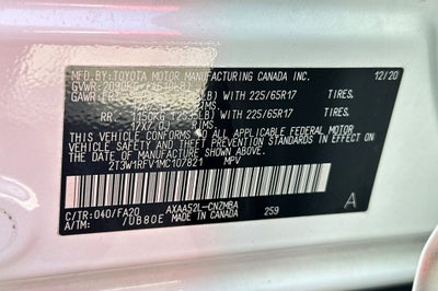 2021 Toyota RAV4 XLE