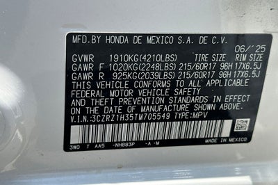 2026 Honda HR-V LX