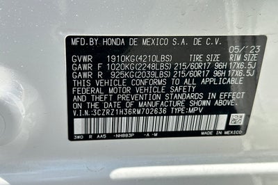 2024 Honda HR-V LX