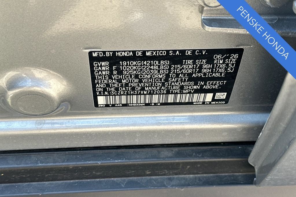 2027 Honda HR-V LX