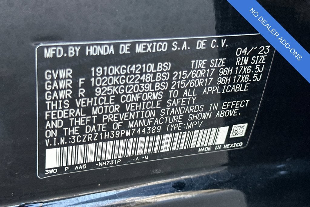 2023 Honda HR-V LX