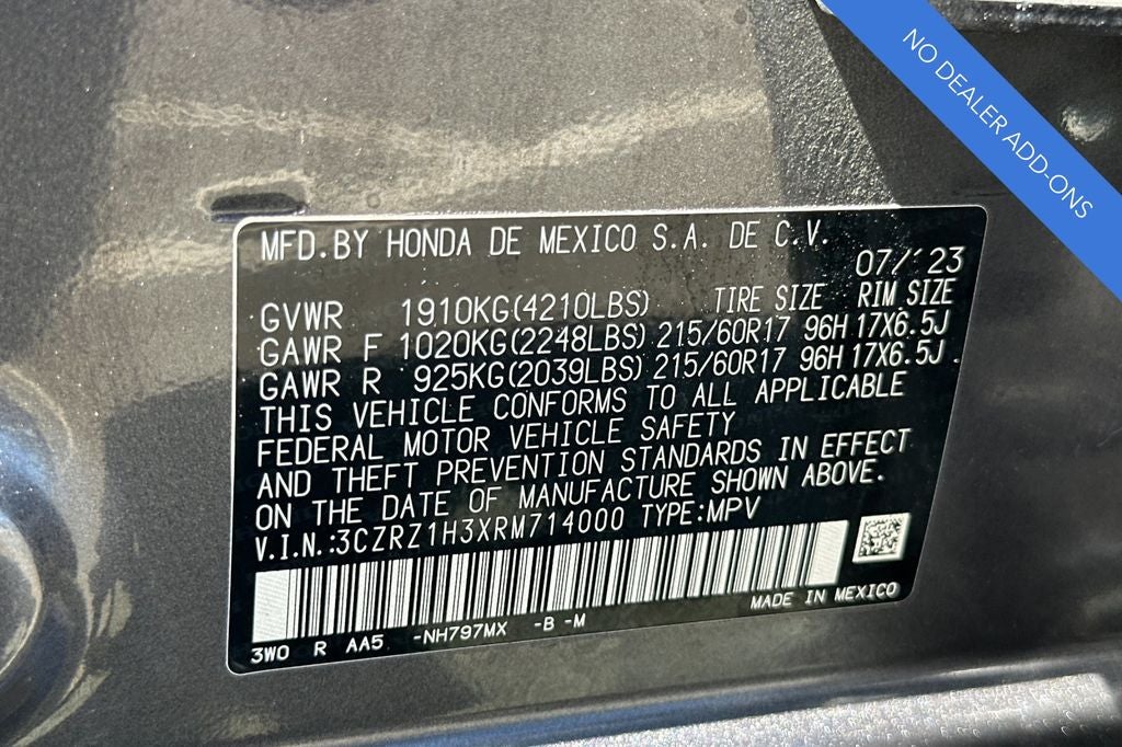 2024 Honda HR-V LX