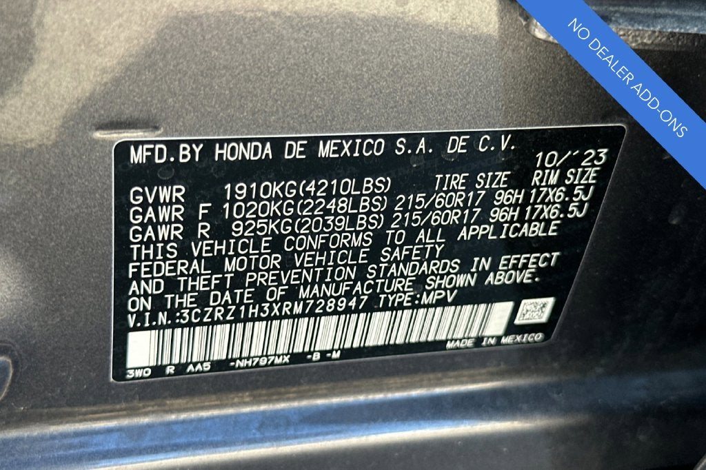 2024 Honda HR-V LX