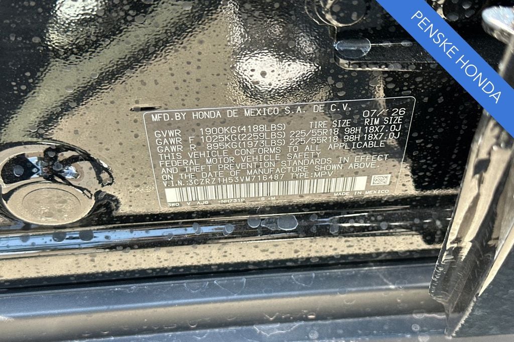 2027 Honda HR-V Sport