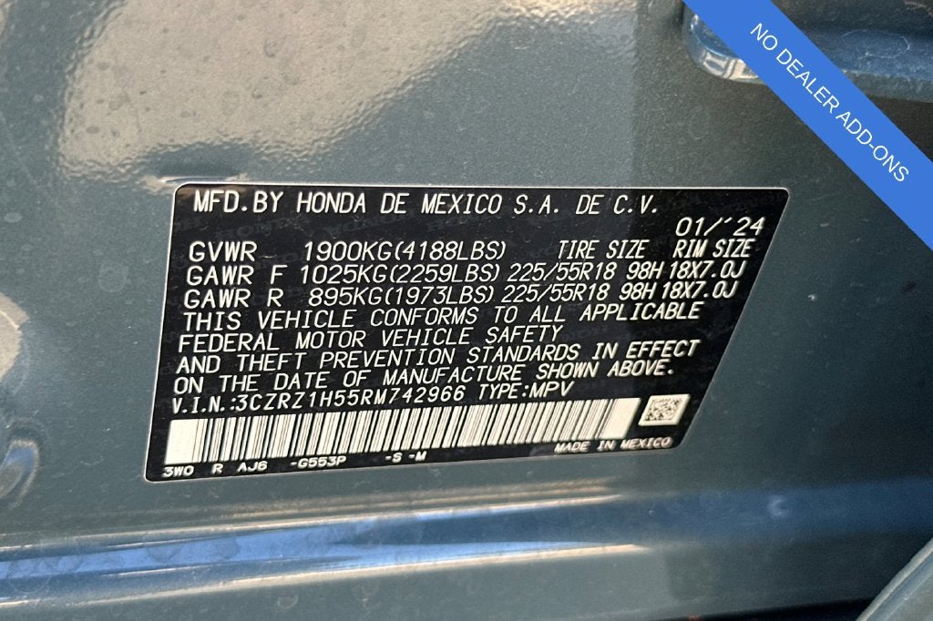 2024 Honda HR-V Sport