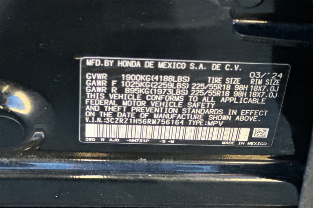 2024 Honda HR-V Sport