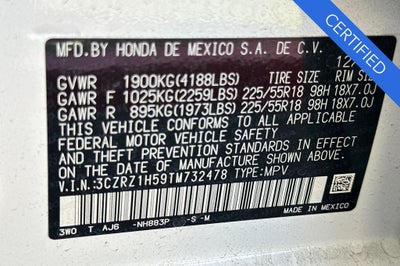 2026 Honda HR-V Sport