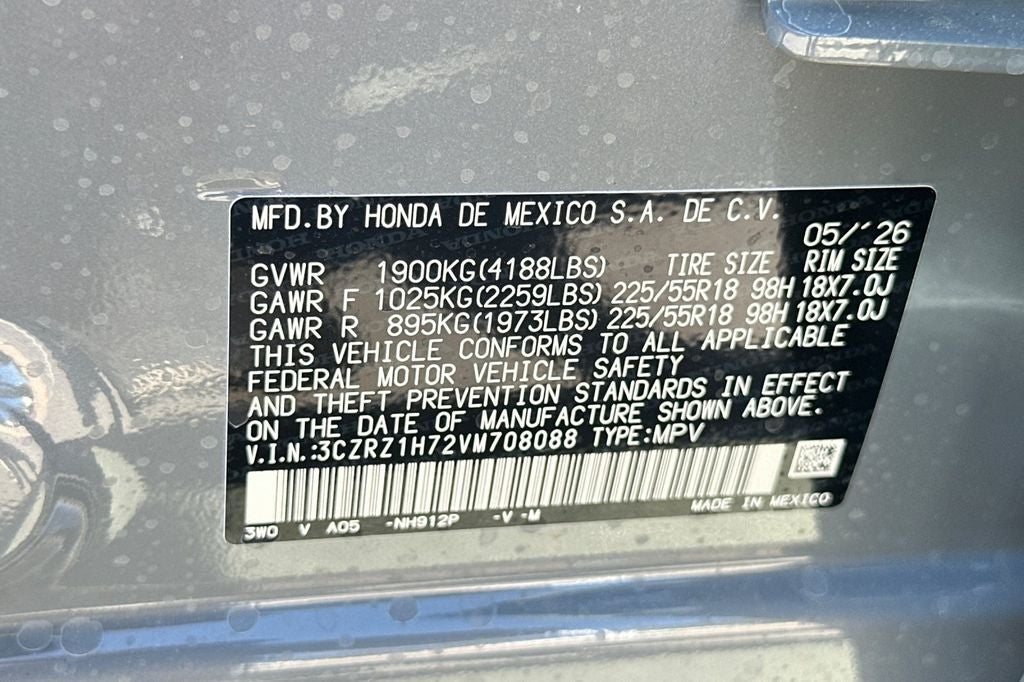 2027 Honda HR-V EX-L