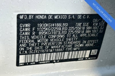 2026 Honda HR-V EX-L