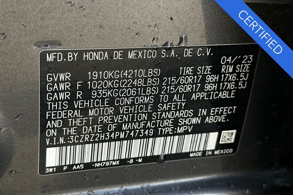 2023 Honda HR-V LX