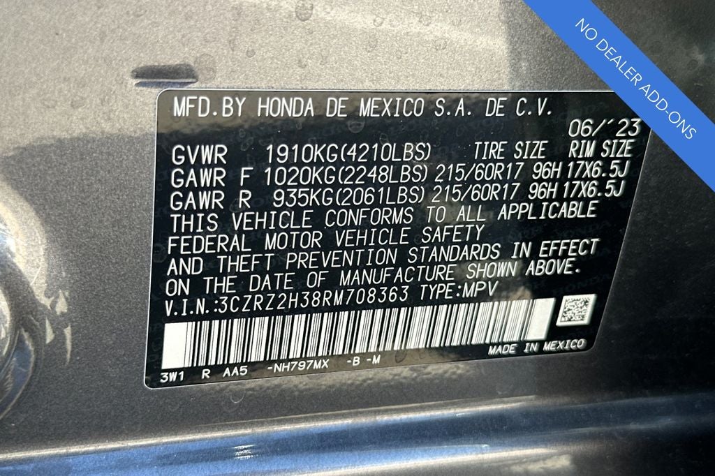 2024 Honda HR-V LX