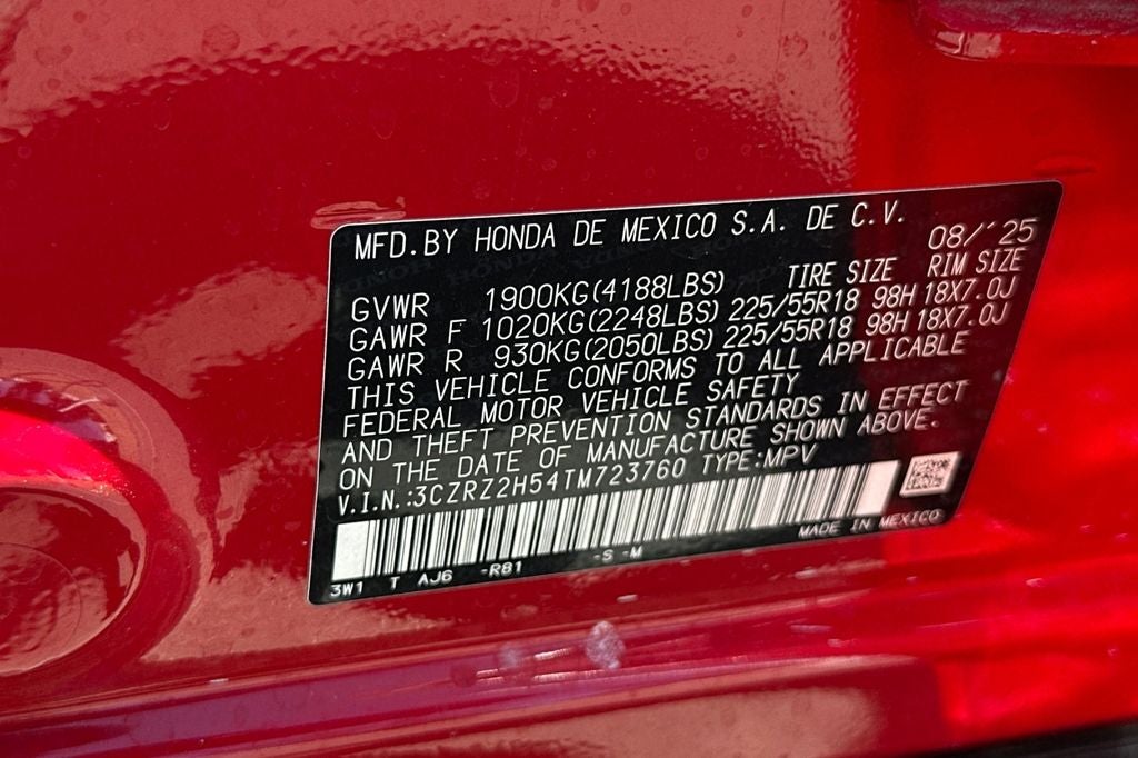 2026 Honda HR-V Sport