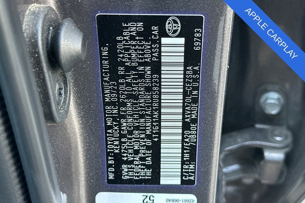 2024 Toyota Camry SE