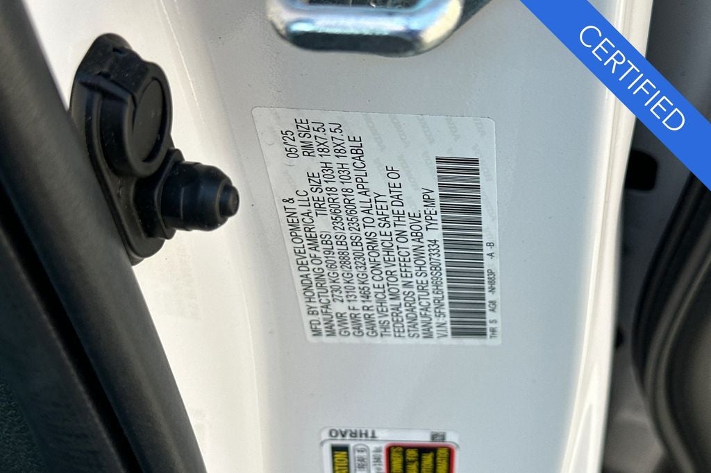 2025 Honda Odyssey EX-L